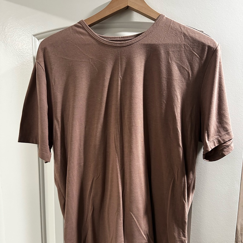 Cuts Clothing Mauve Short Sleeve Tee